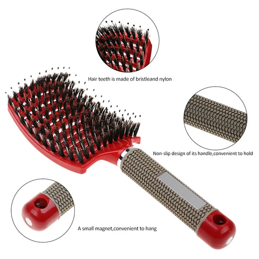 Detangle Hairbrush Women Wet Comb Hair Brush Professional Hair Brush Massage Comb Brush for Hair Hairdresser Hairdressing Tools